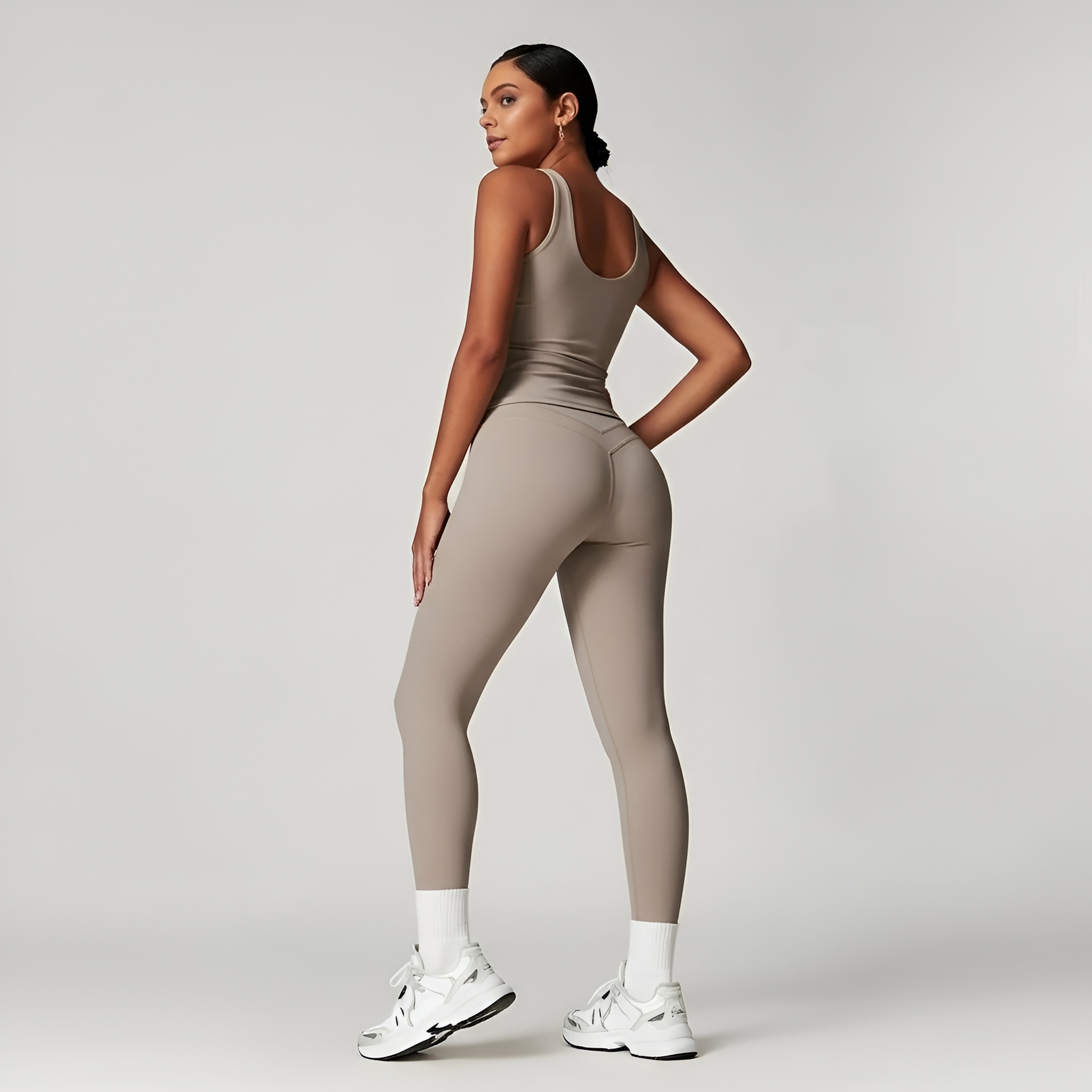 Two Piece High Stretch Sports Set For Women
