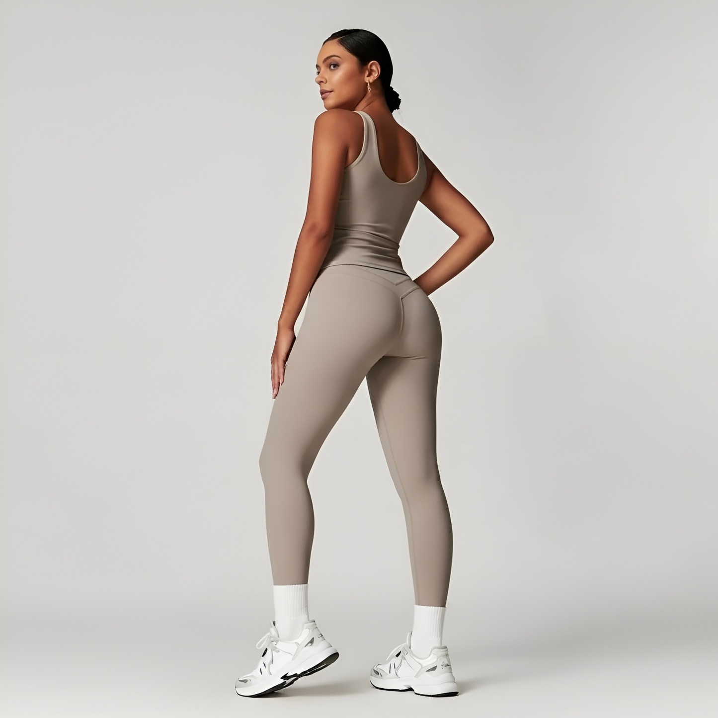 Two Piece High Stretch Sports Set For Women
