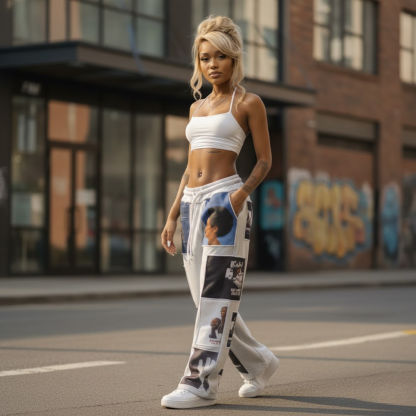 Artistic Album Cover Sweatpants For Women