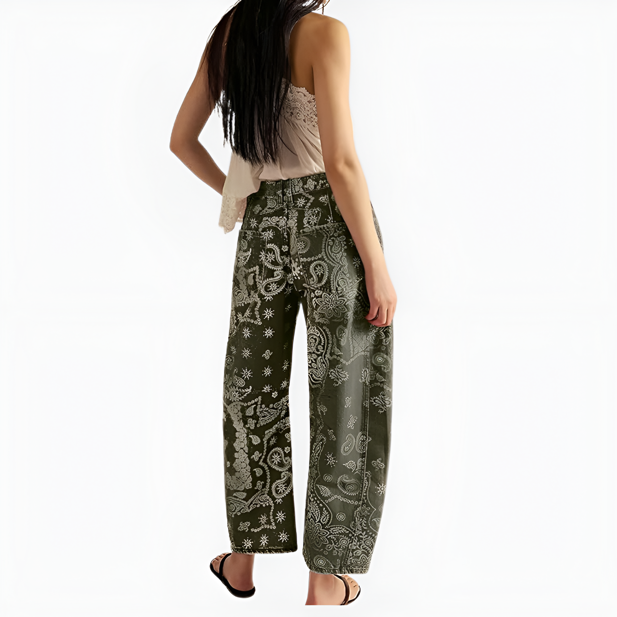 Wide Y2K Baggy Barrel Jeans for Women 
