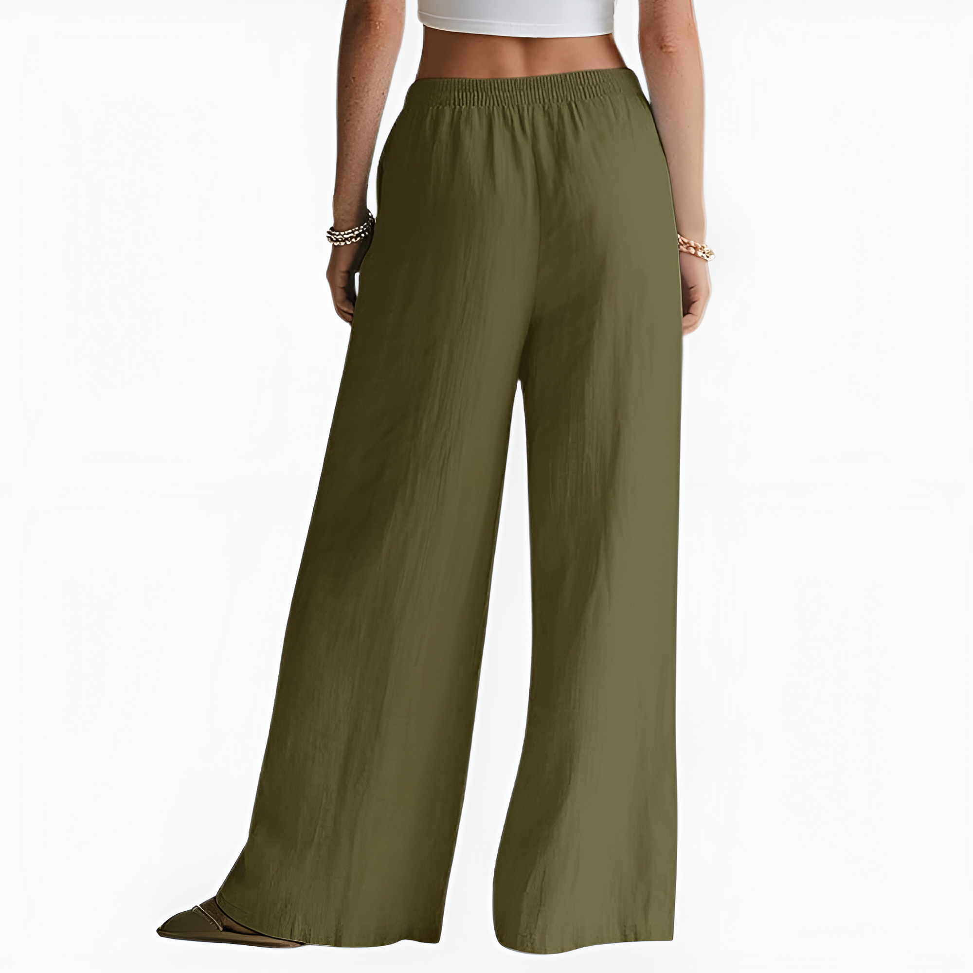 Palazzo Summer Vacation Travel Trousers For Women