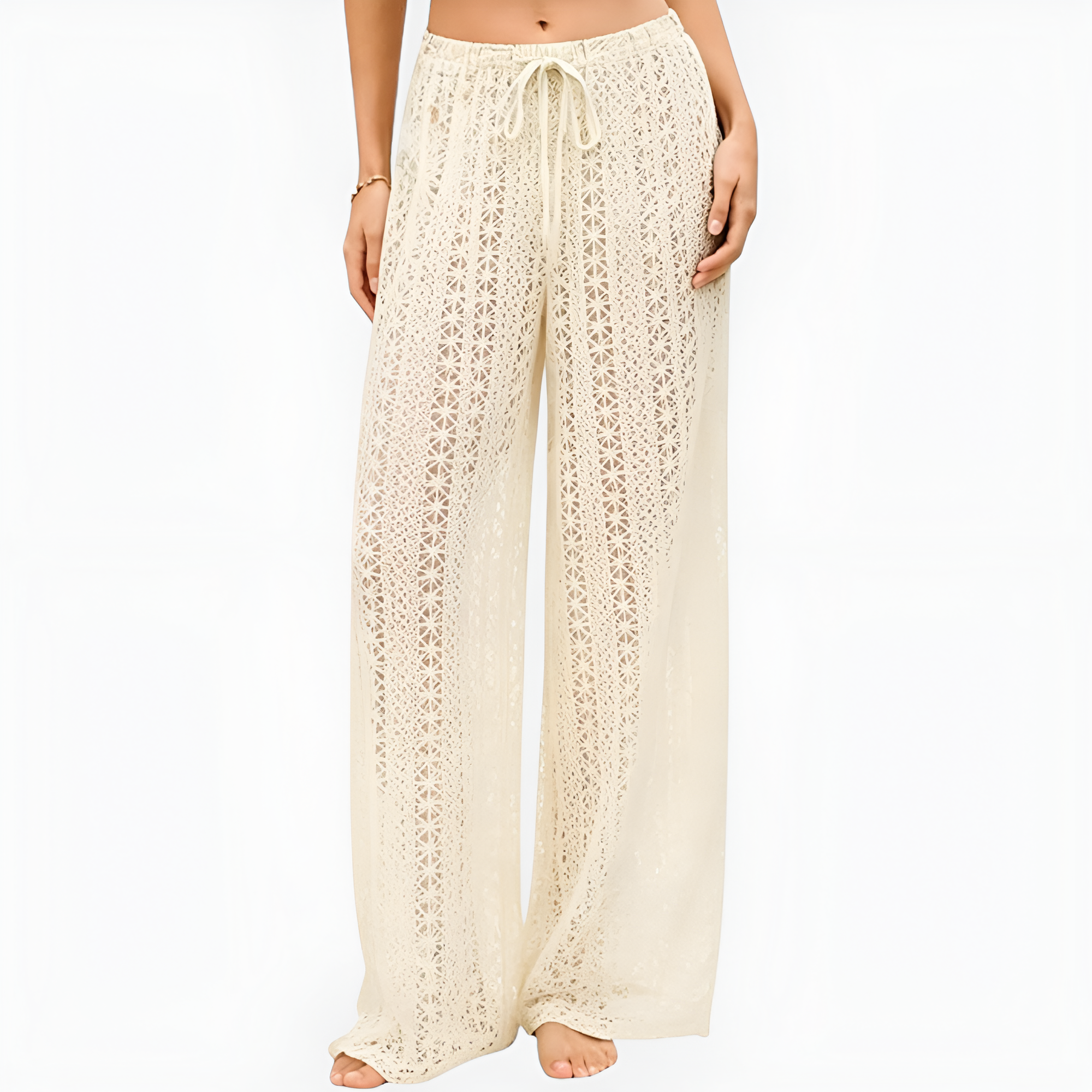 Crochet Pattern Beach Cover Pants For Women