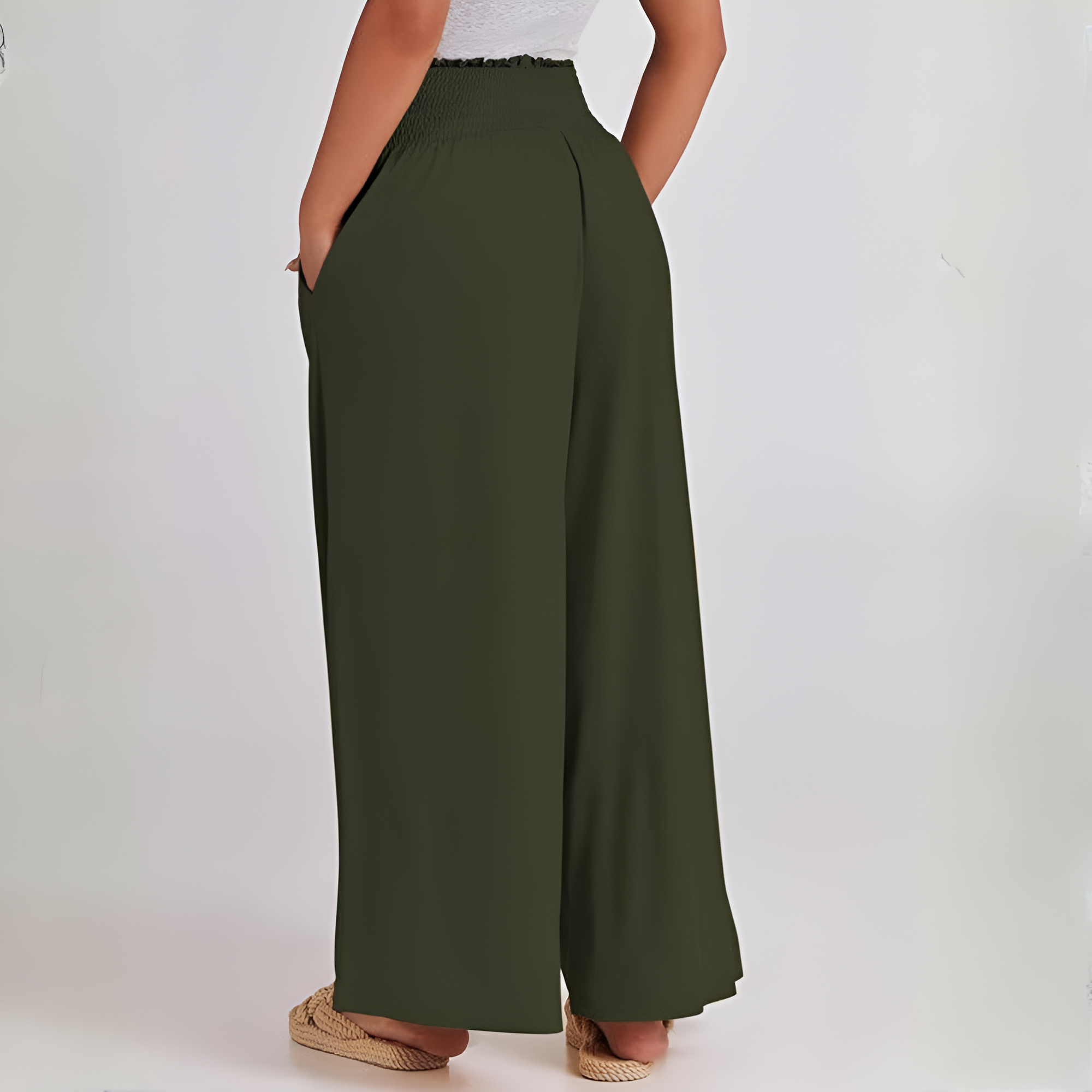 Casual Summer Boho Wide Lounge Pants For Women