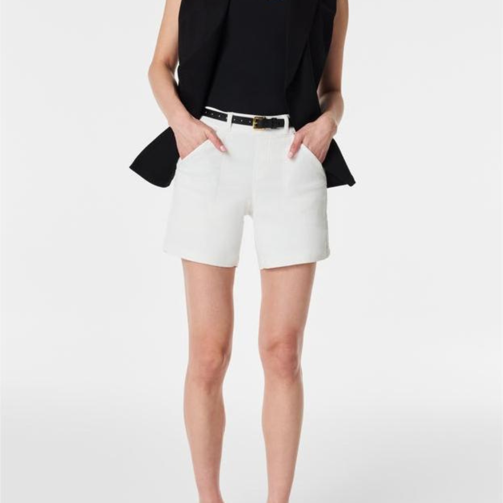 Control Stretch Twill Shorts-My Comfy Pant