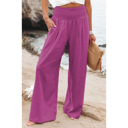Casual Wide Legged Slacks Women-My Comfy Pant