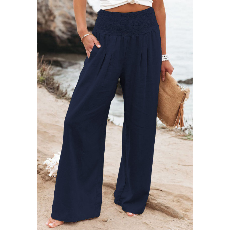 Casual Wide Legged Slacks Women-My Comfy Pant