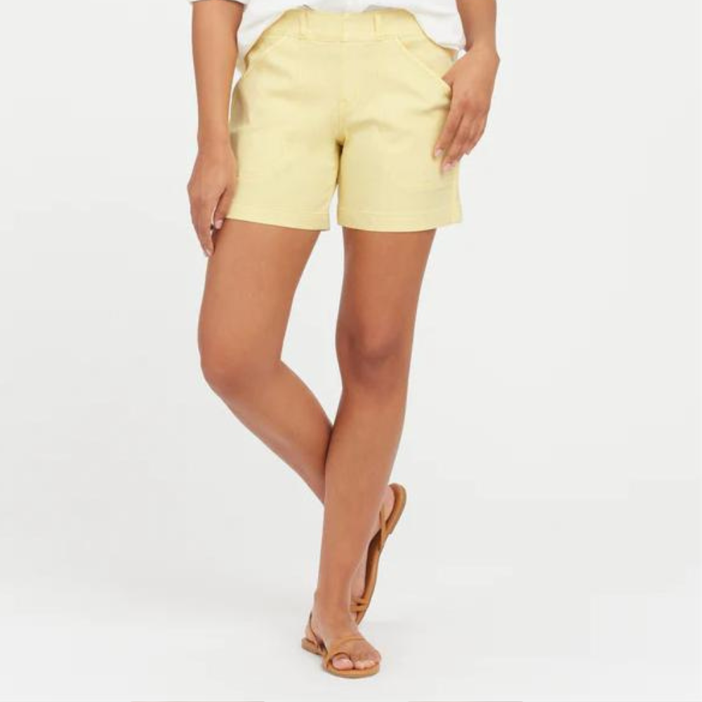 Control Stretch Twill Shorts-My Comfy Pant
