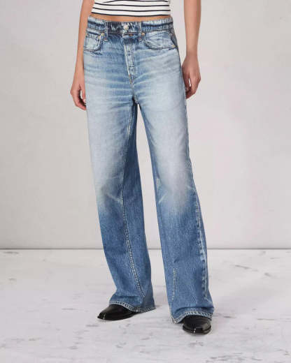 Classic Wide Length Vintage Jeans-My Comfy Pant