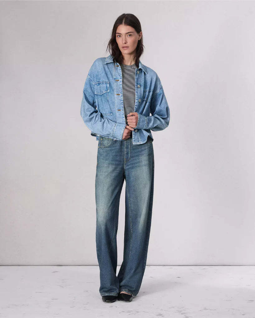 Classic Wide Length Vintage Jeans-My Comfy Pant