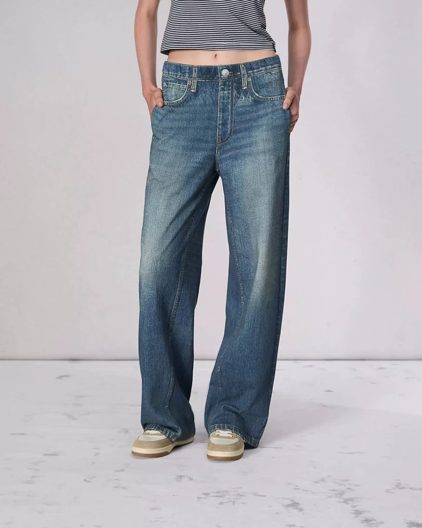 Classic Wide Length Vintage Jeans-My Comfy Pant