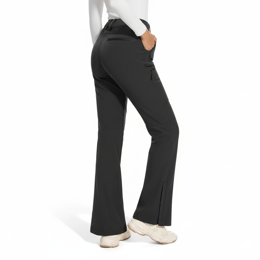 Warm Fleece Lined Ski Pants for WinterWarm Fleece Lined Ski Pants For Winters - Image 4