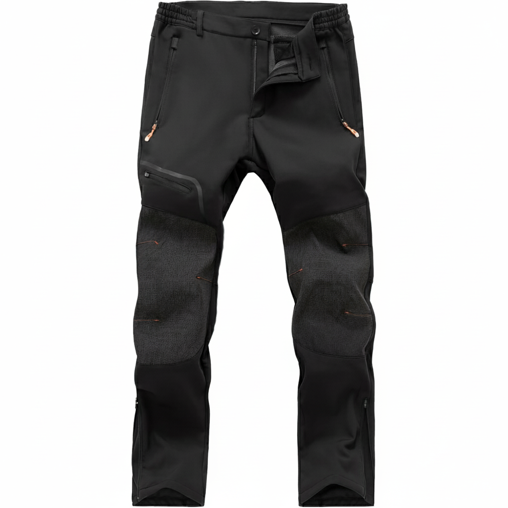 Waterproof Ski Pant For Men With Softshell Fabric And Insulated Layer