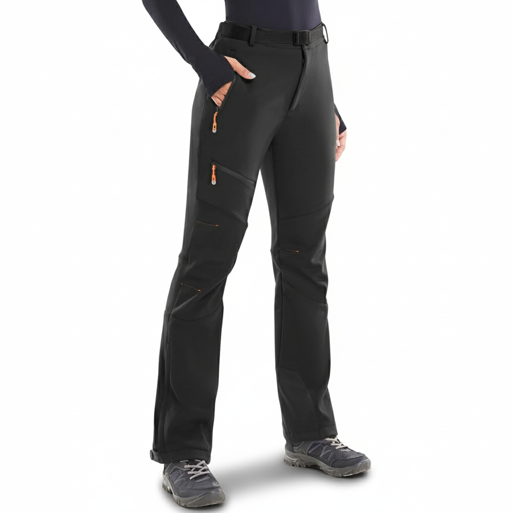 Women Insulated Snow Cargo Pants for Winter Sports