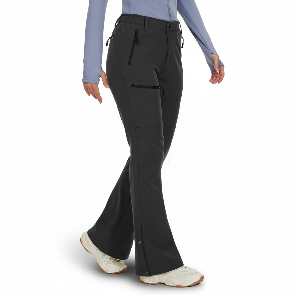 Waterproof Softshell Insulated Pants For Women Ski And HikingWaterproof Softshell Insulated Pants For Women For Ski And Hiking - Image 5