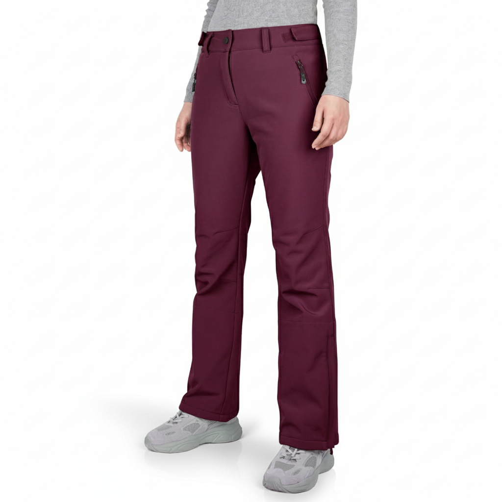 Waterproof Women Snow Pants With Warm Insulated Softshell FabricWaterproof Snow Pants With Warm Insulated Softshell Fabric - Image 11