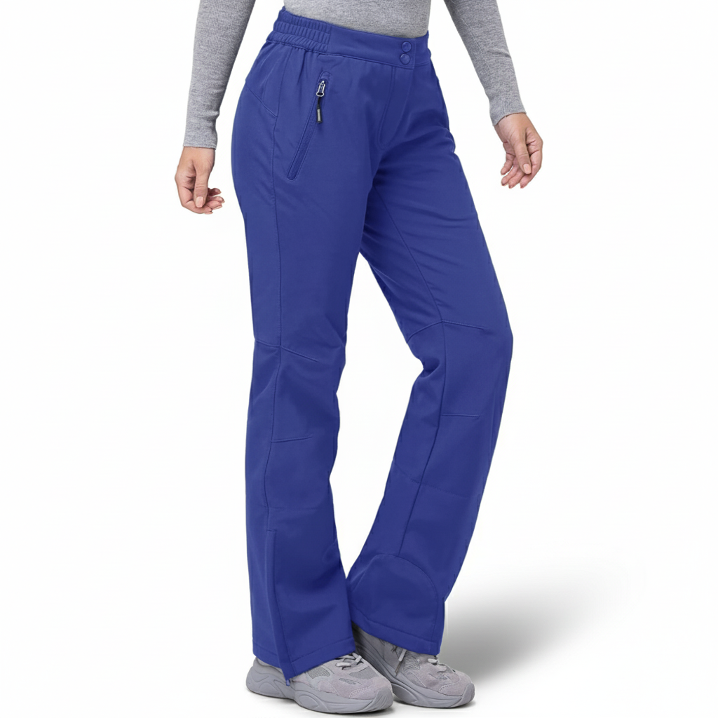 Waterproof Women Snow Pants With Warm Insulated Softshell FabricWaterproof Snow Pants With Warm Insulated Softshell Fabric - Image 7