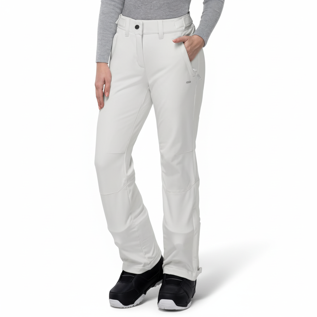 Waterproof Women Snow Pants With Warm Insulated Softshell FabricWaterproof Snow Pants With Warm Insulated Softshell Fabric - Image 17