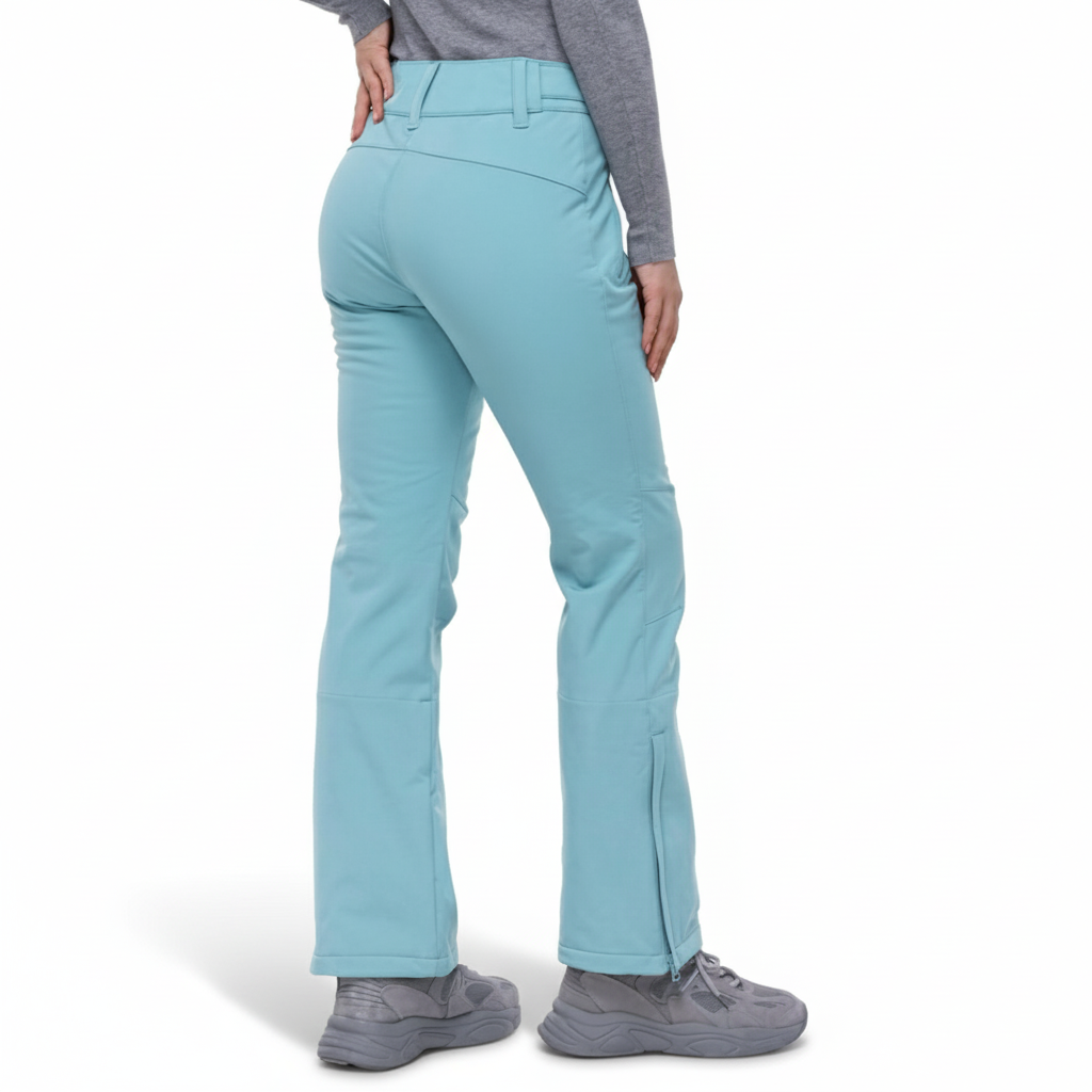 Waterproof Women Snow Pants With Warm Insulated Softshell FabricWaterproof Snow Pants With Warm Insulated Softshell Fabric - Image 14