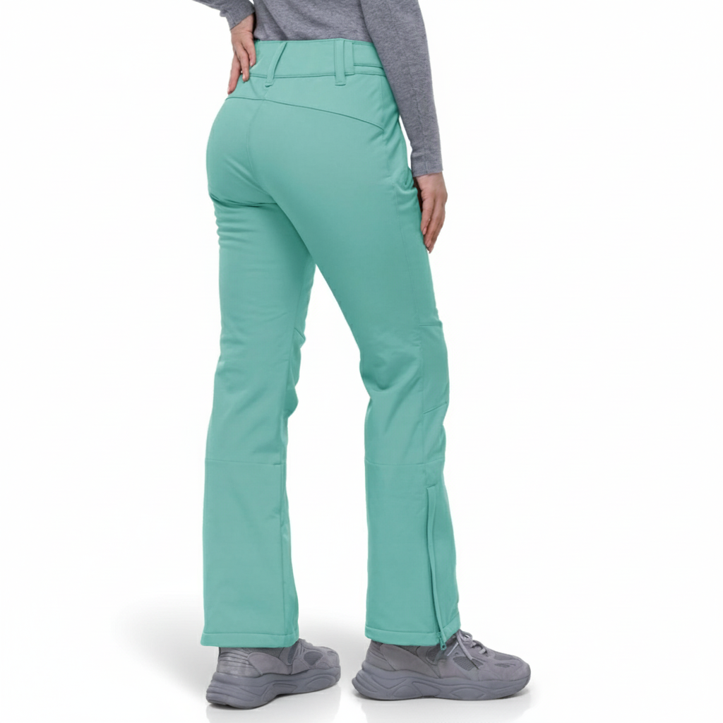 Waterproof Women Snow Pants With Warm Insulated Softshell FabricWaterproof Snow Pants With Warm Insulated Softshell Fabric - Image 6