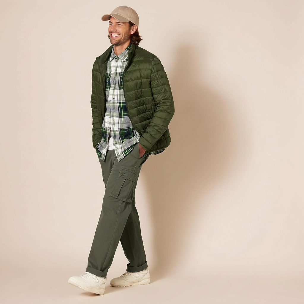 Straight Fit Stretch Cargo Pants for MenStraight Fit Stretch Cargo Pants for Men - Image 15