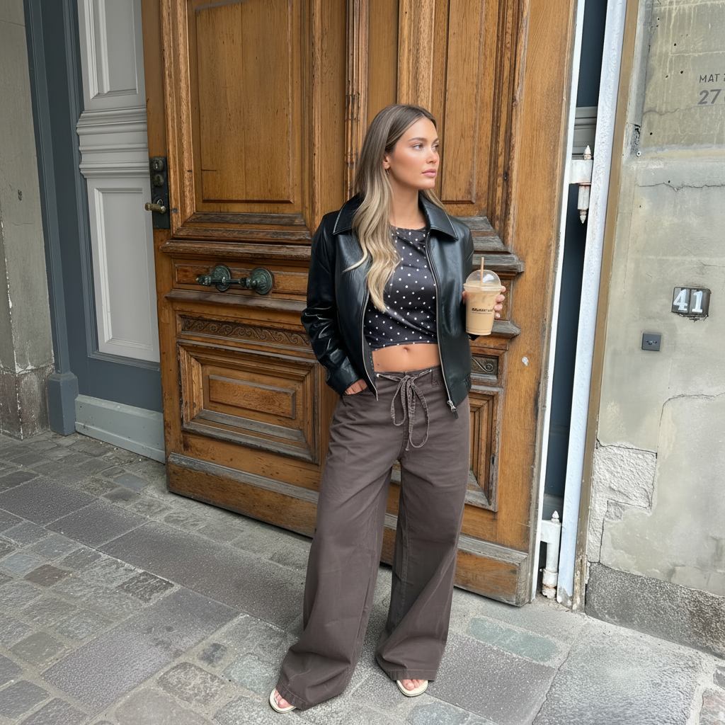 Casual Denim Baggy Pants With Stretch FitCasual Denim Baggy Pants With Stretch Fit - Image 18