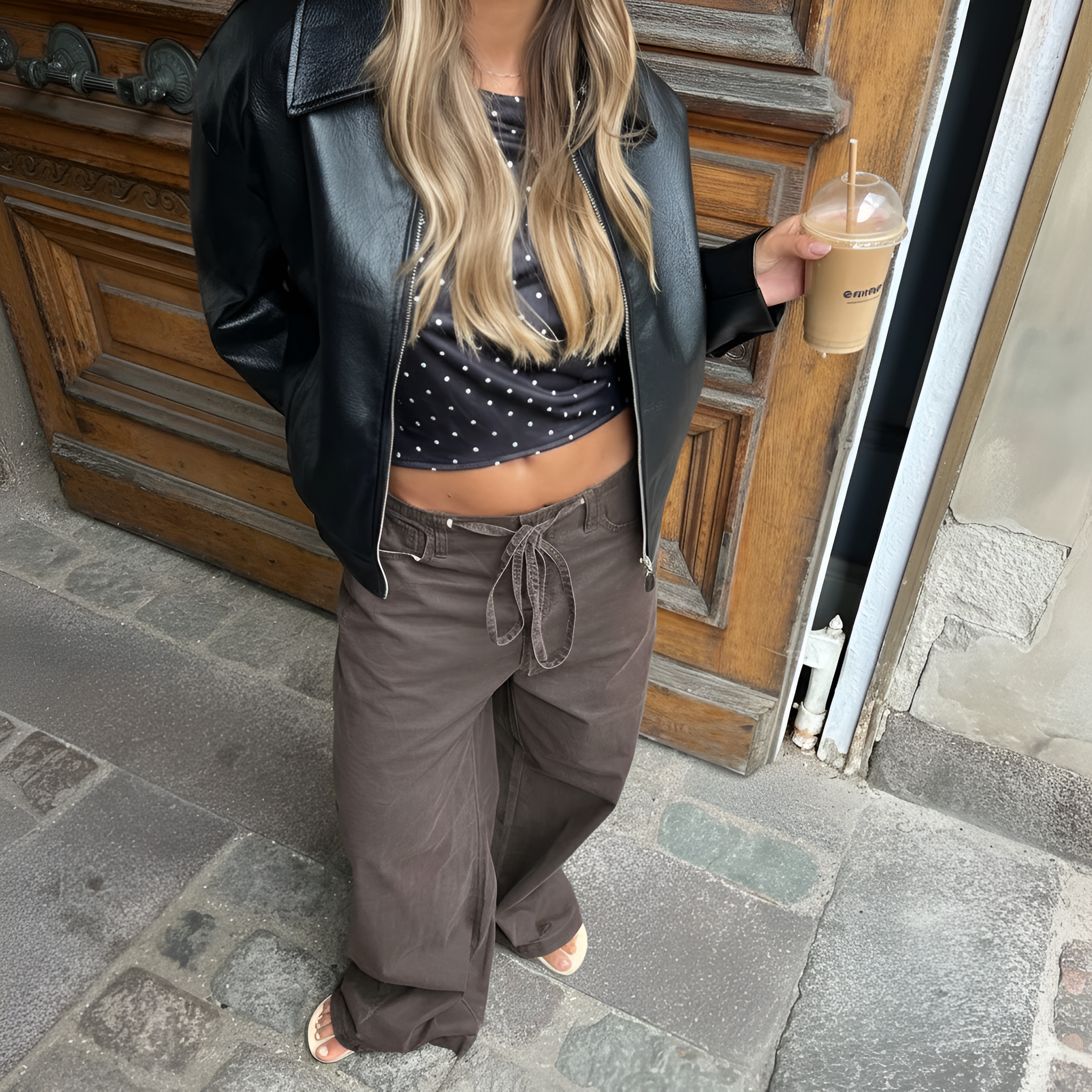 Women Casual Denim Pants Trendy High Waist Stretch JeansCasual Denim Baggy Pants With Stretch Fit - Image 17