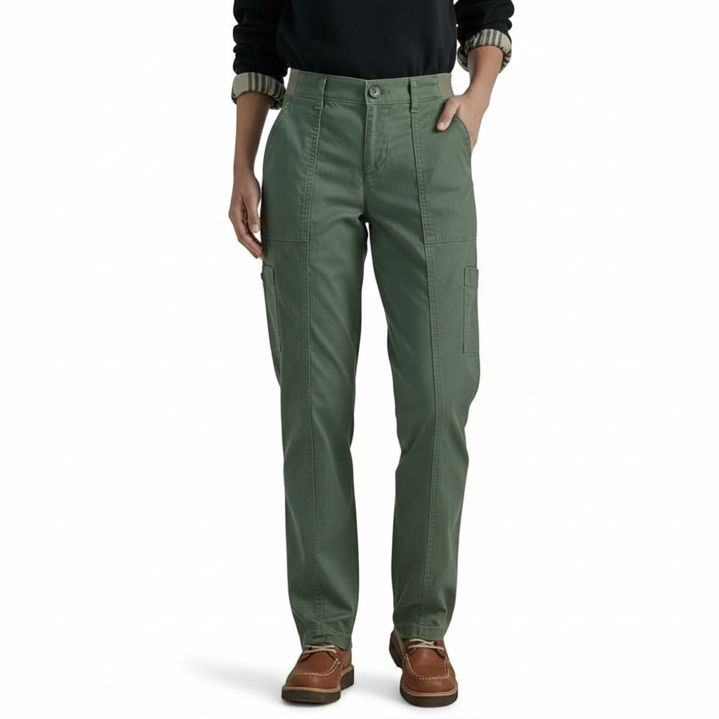 Flex To Go Straight Fit Utility Pants For Women