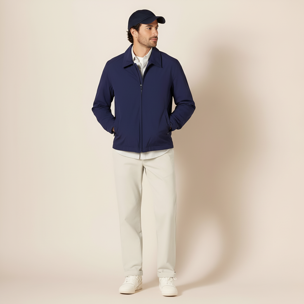 Classic Fit Wrinkle Resistant Chino Pants For Men