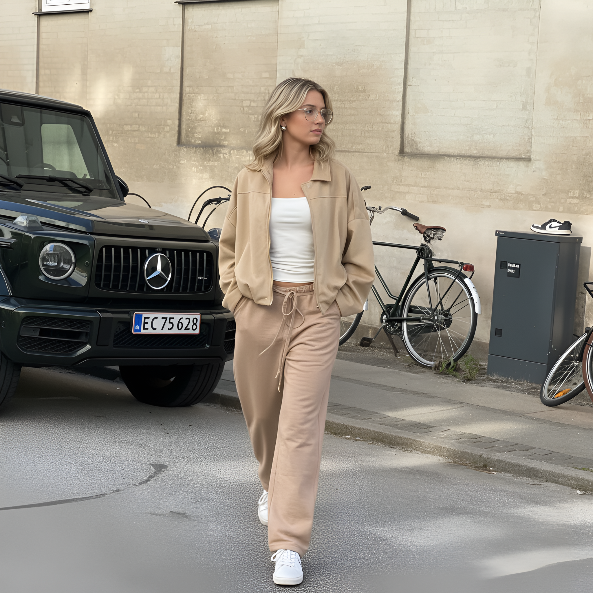 Women Casual Denim Pants Trendy High Waist Stretch JeansCasual Denim Baggy Pants With Stretch Fit - Image 25