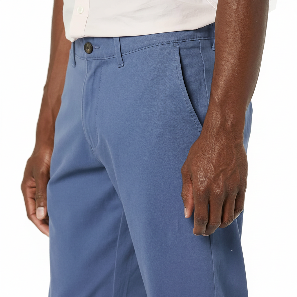 Classic Fit Casual Stretch Chino PantsClassic Fit Casual Stretch Chino Pants - Image 35