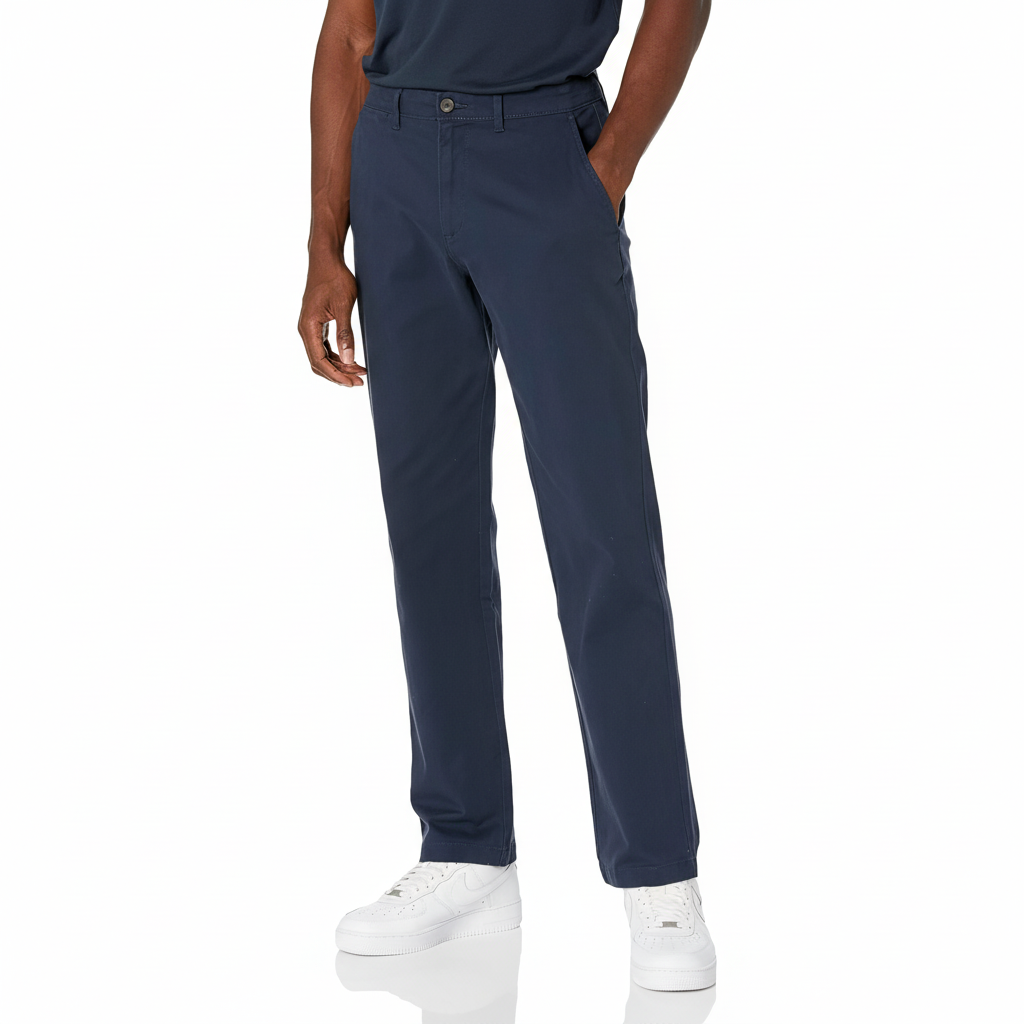 Classic Fit Casual Stretch Chino PantsClassic Fit Casual Stretch Chino Pants - Image 20