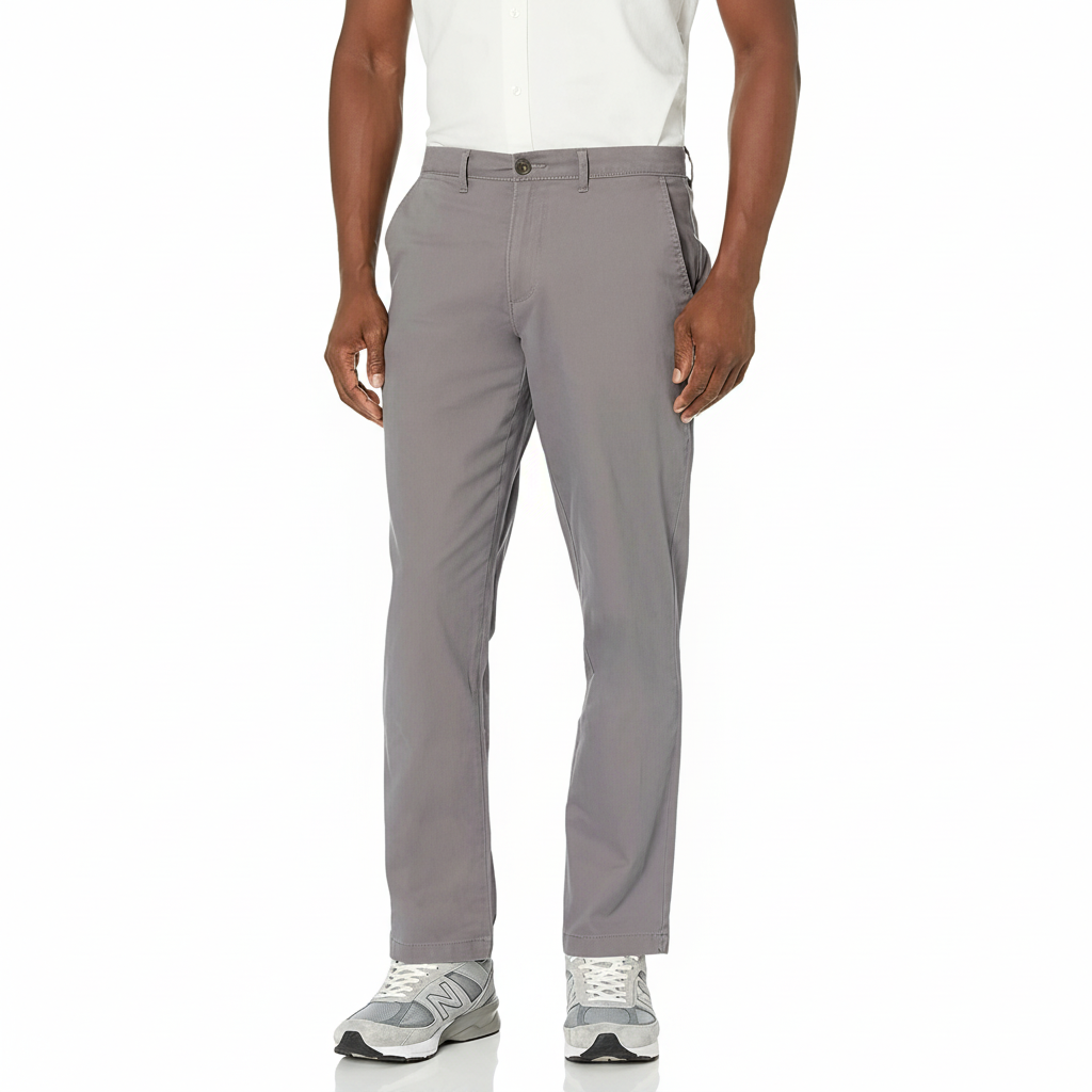 Men's Athletic-Fit Chino PantsAthletic Fit Chino Twill Pants For Men - Image 32