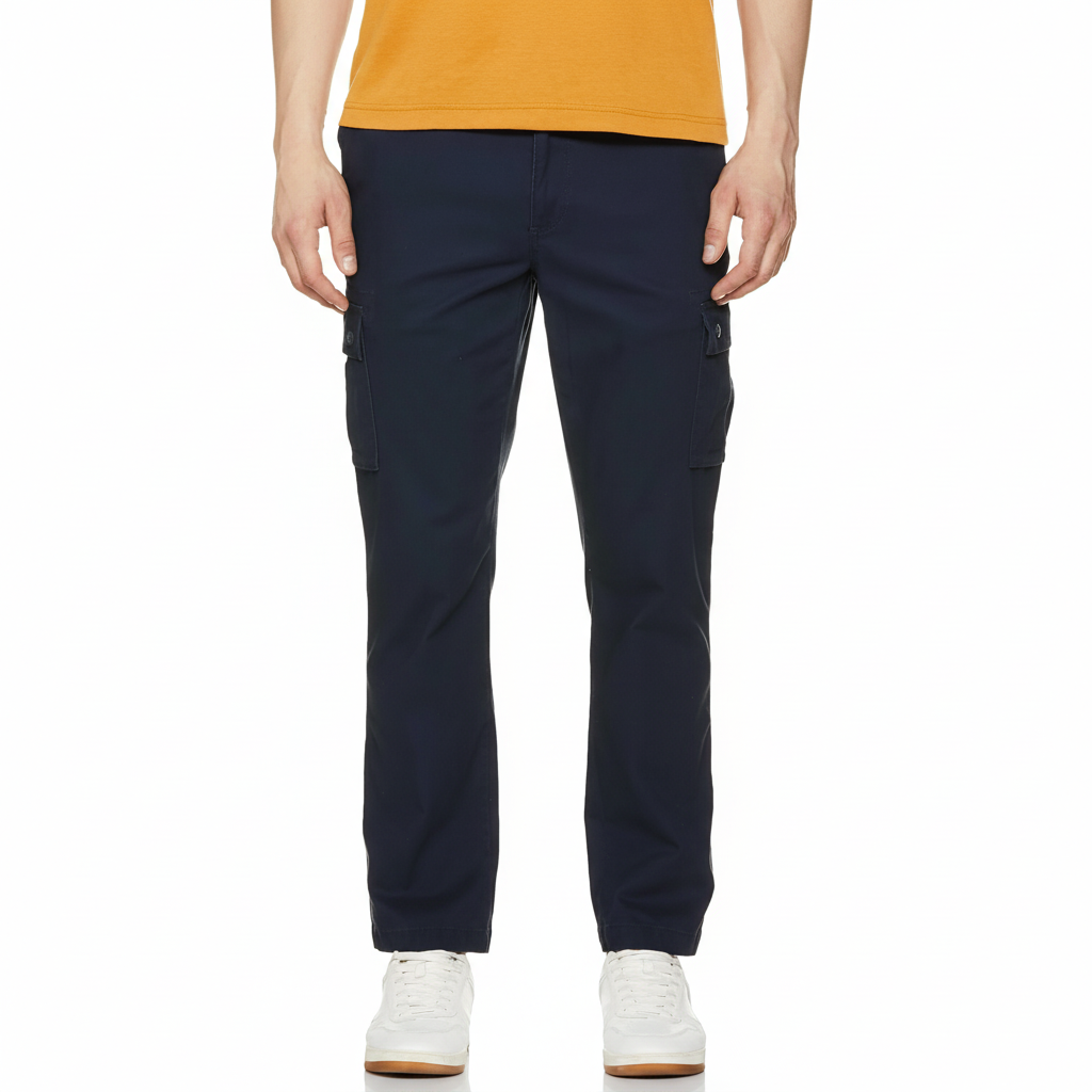 Straight Fit Stretch Cargo Pants for MenStraight Fit Stretch Cargo Pants for Men - Image 21