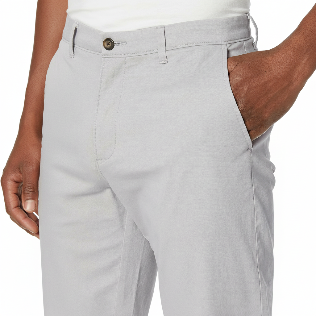 Classic Fit Casual Stretch Chino PantsClassic Fit Casual Stretch Chino Pants - Image 27