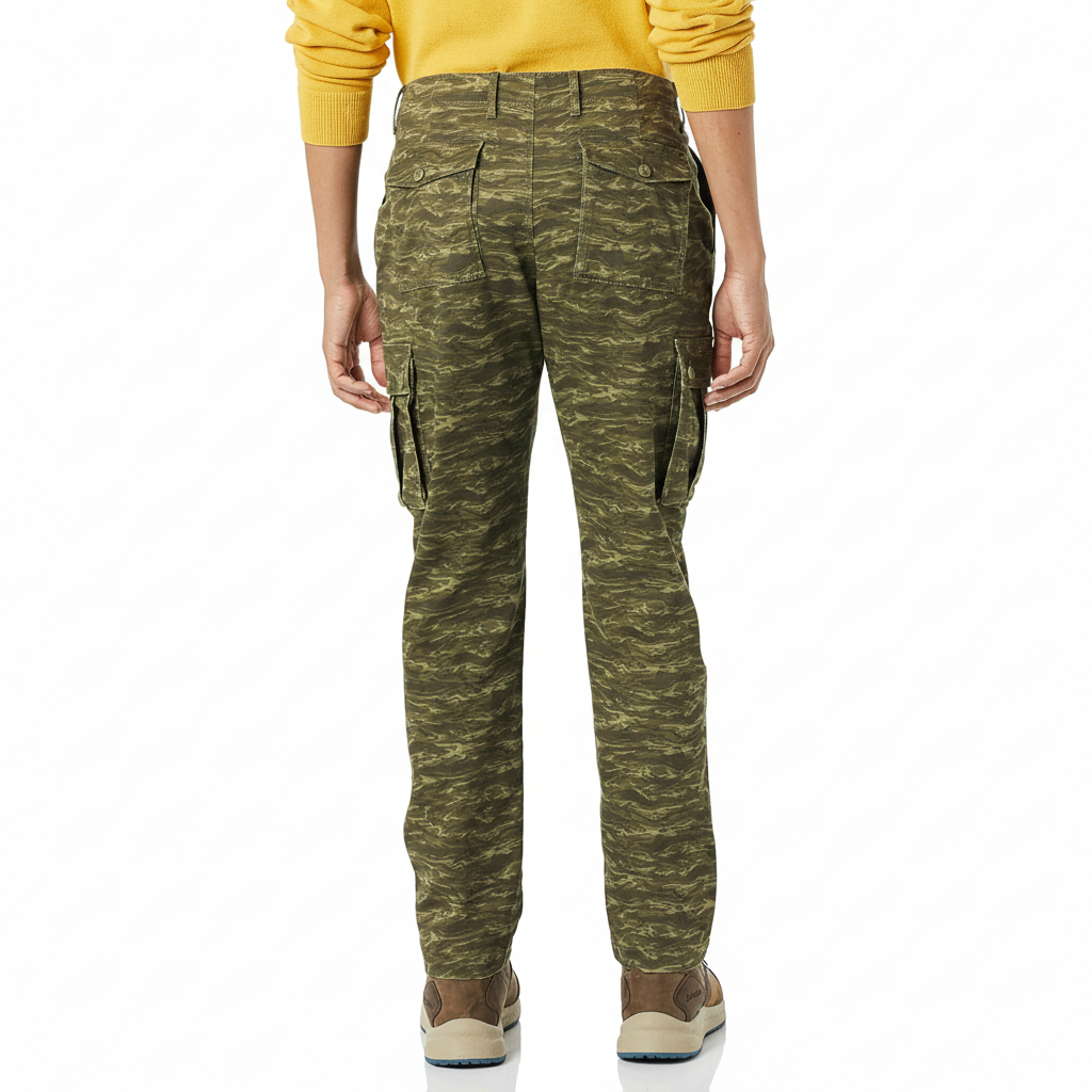 Straight Fit Stretch Cargo Pants for MenStraight Fit Stretch Cargo Pants for Men - Image 48