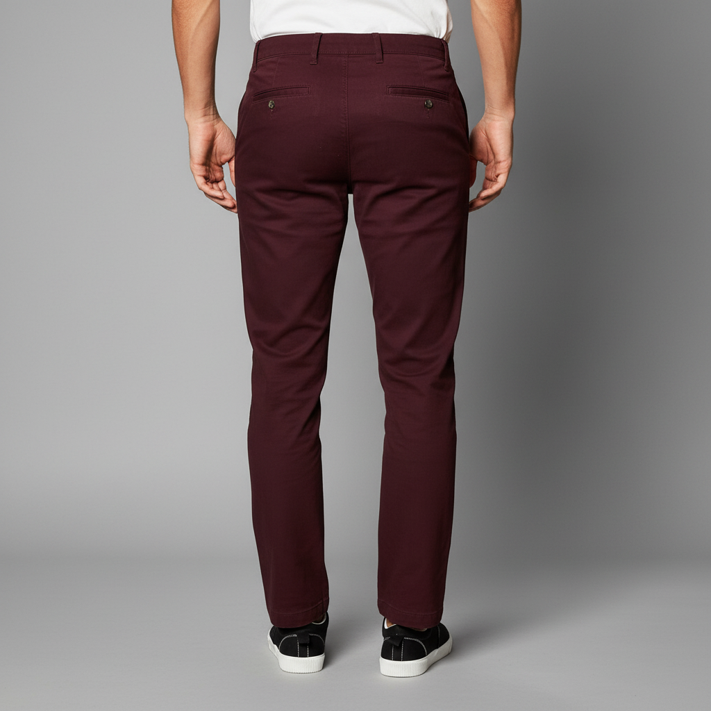 Classic Fit Casual Stretch Chino PantsClassic Fit Casual Stretch Chino Pants - Image 12