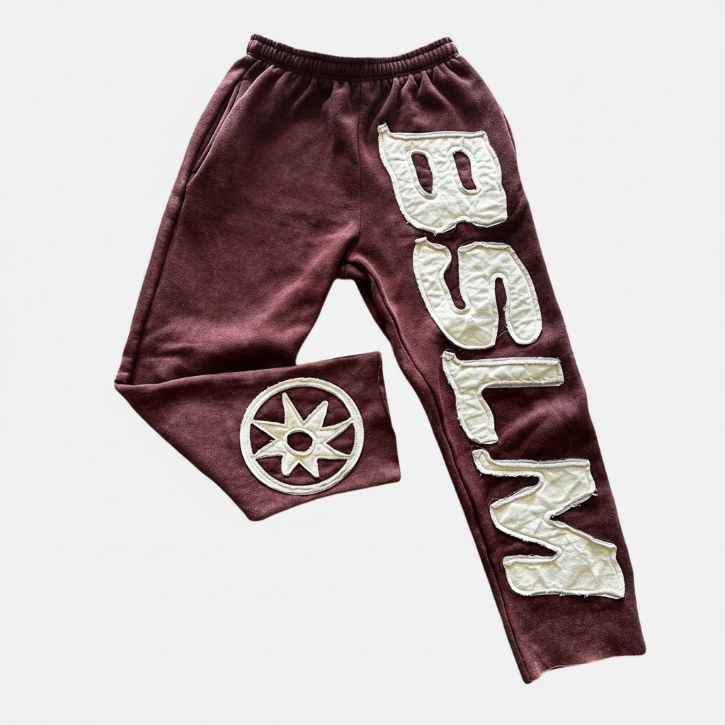 Urban Patchwork Denim Jogger TrousersUrban Patchwork Denim Jogger Trousers - Image 6