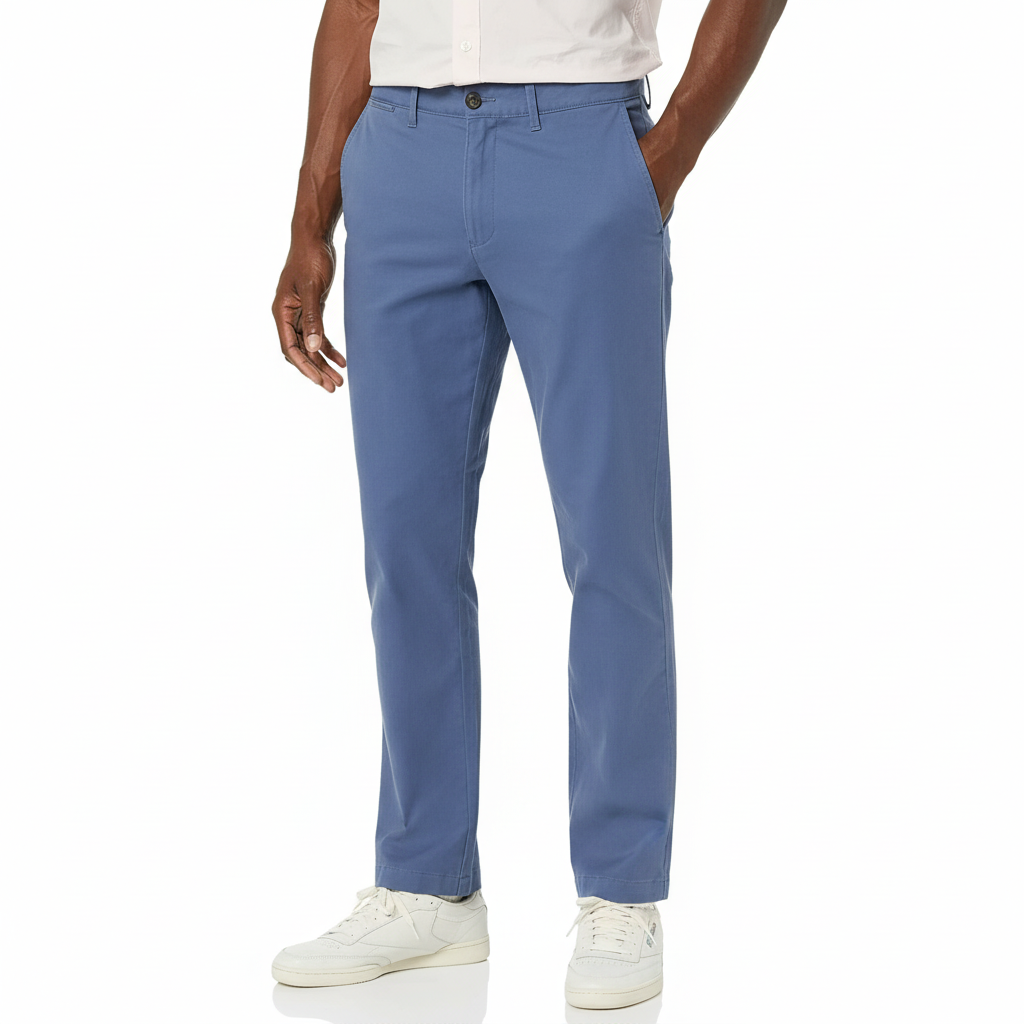 Classic Fit Casual Stretch Chino PantsClassic Fit Casual Stretch Chino Pants - Image 33