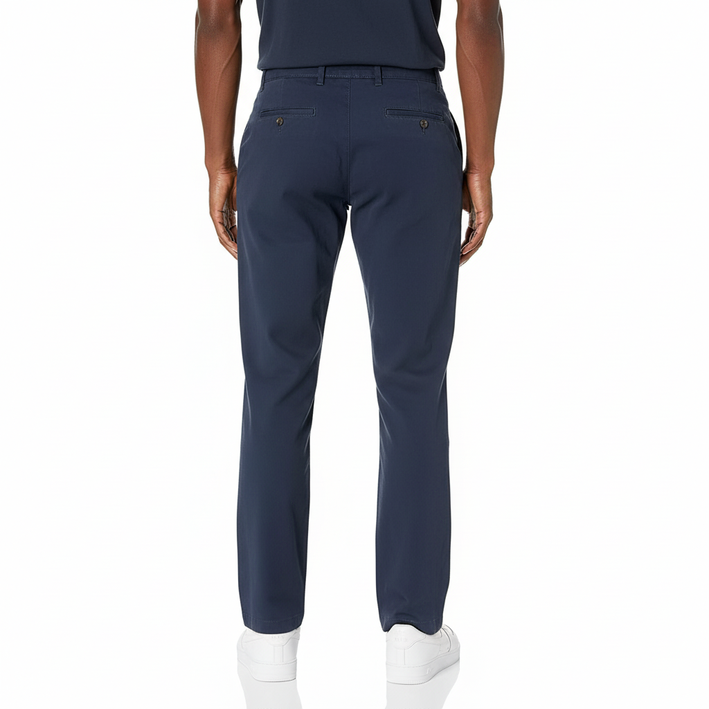 Classic Fit Casual Stretch Chino PantsClassic Fit Casual Stretch Chino Pants - Image 21