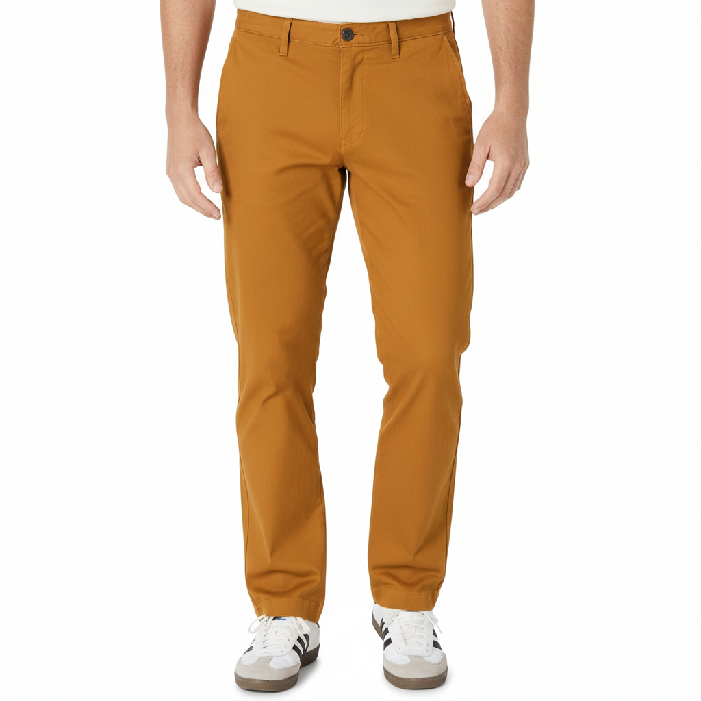 Men's Athletic-Fit Chino PantsAthletic Fit Chino Twill Pants For Men - Image 42