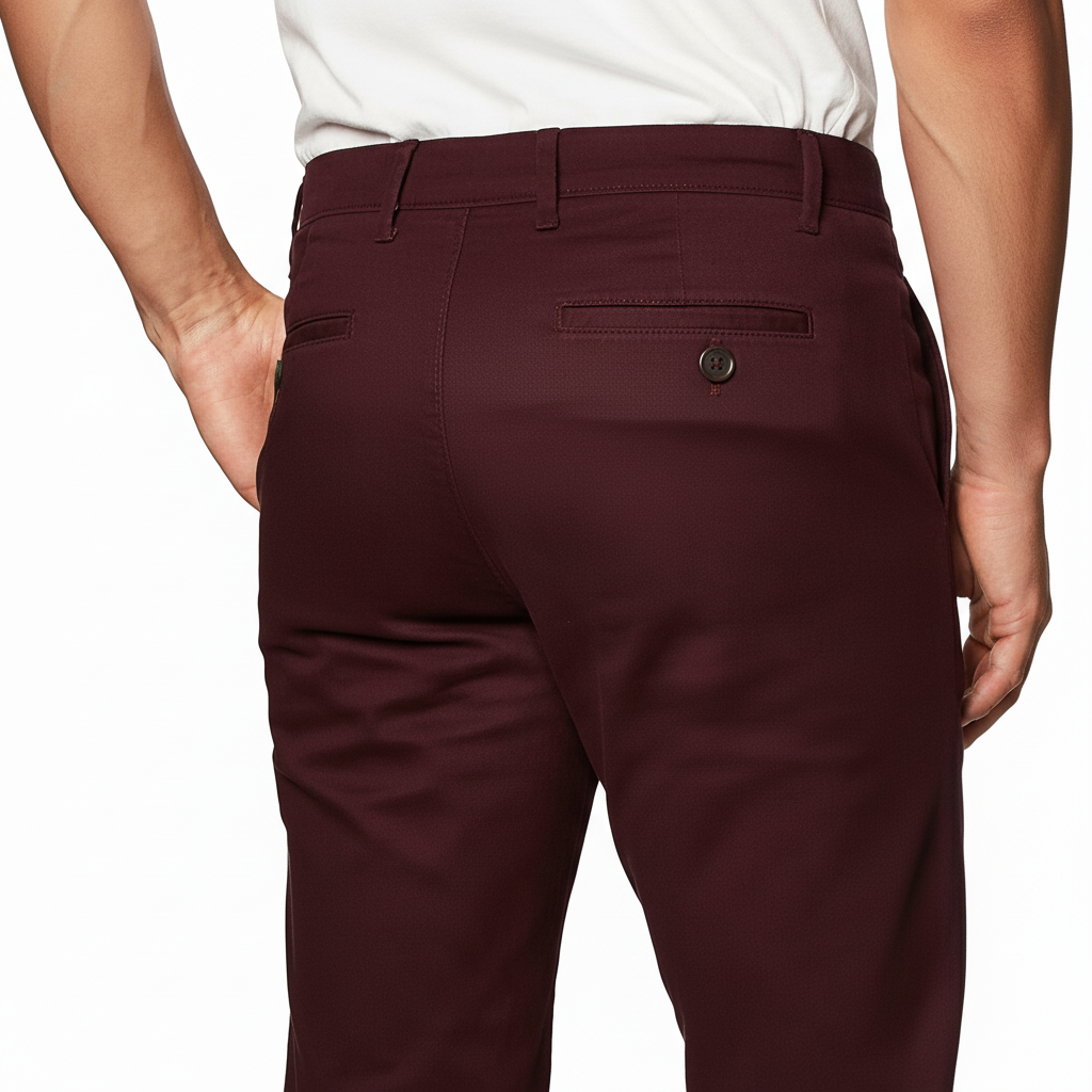 Classic Fit Casual Stretch Chino PantsClassic Fit Casual Stretch Chino Pants - Image 13