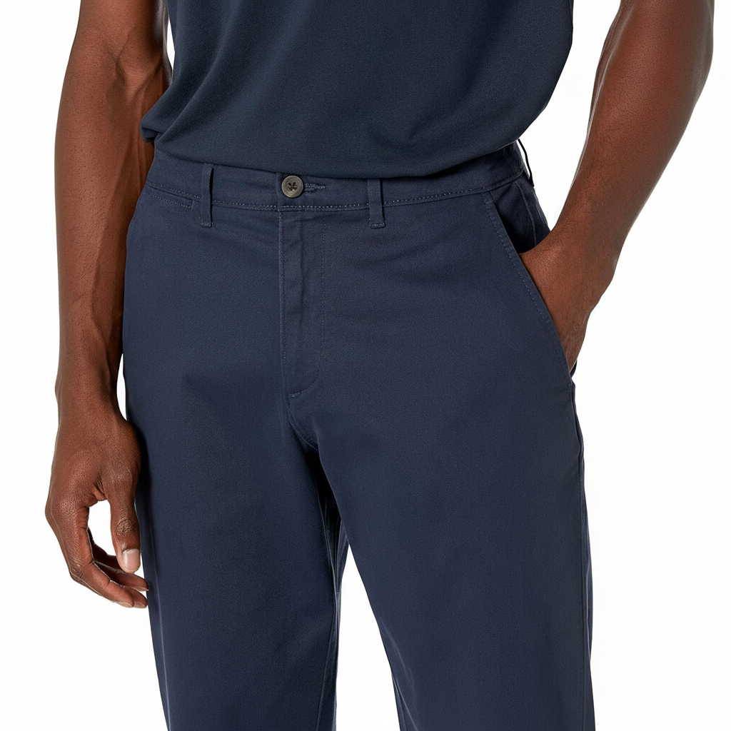 Classic Fit Casual Stretch Chino PantsClassic Fit Casual Stretch Chino Pants - Image 23