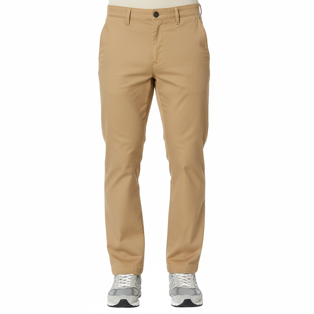 Classic Fit Casual Stretch Chino PantsClassic Fit Casual Stretch Chino Pants - Image 37