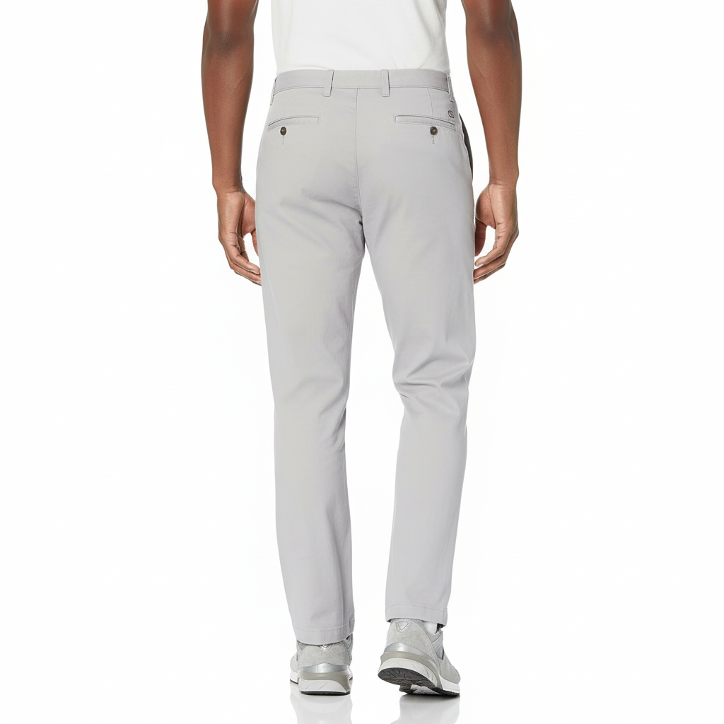 Classic Fit Casual Stretch Chino PantsClassic Fit Casual Stretch Chino Pants - Image 25