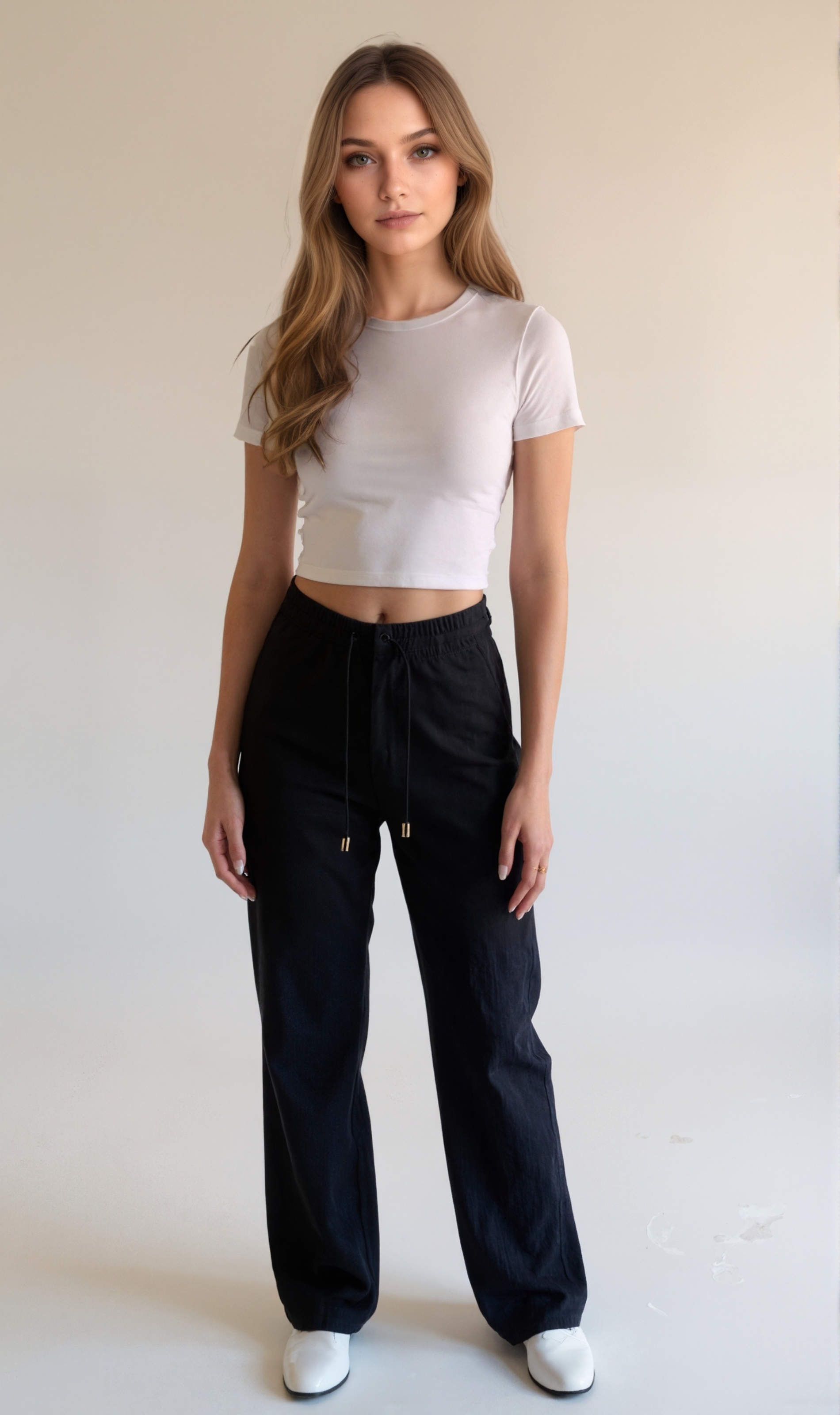 Wide Low Rise Denim JeansWide Low Rise Denim Jeans - Image 4