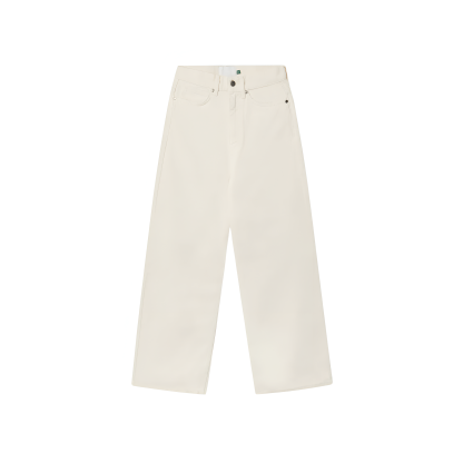 Wide Design Stylish Denim With Star Patch Detail-My Comfy Pant