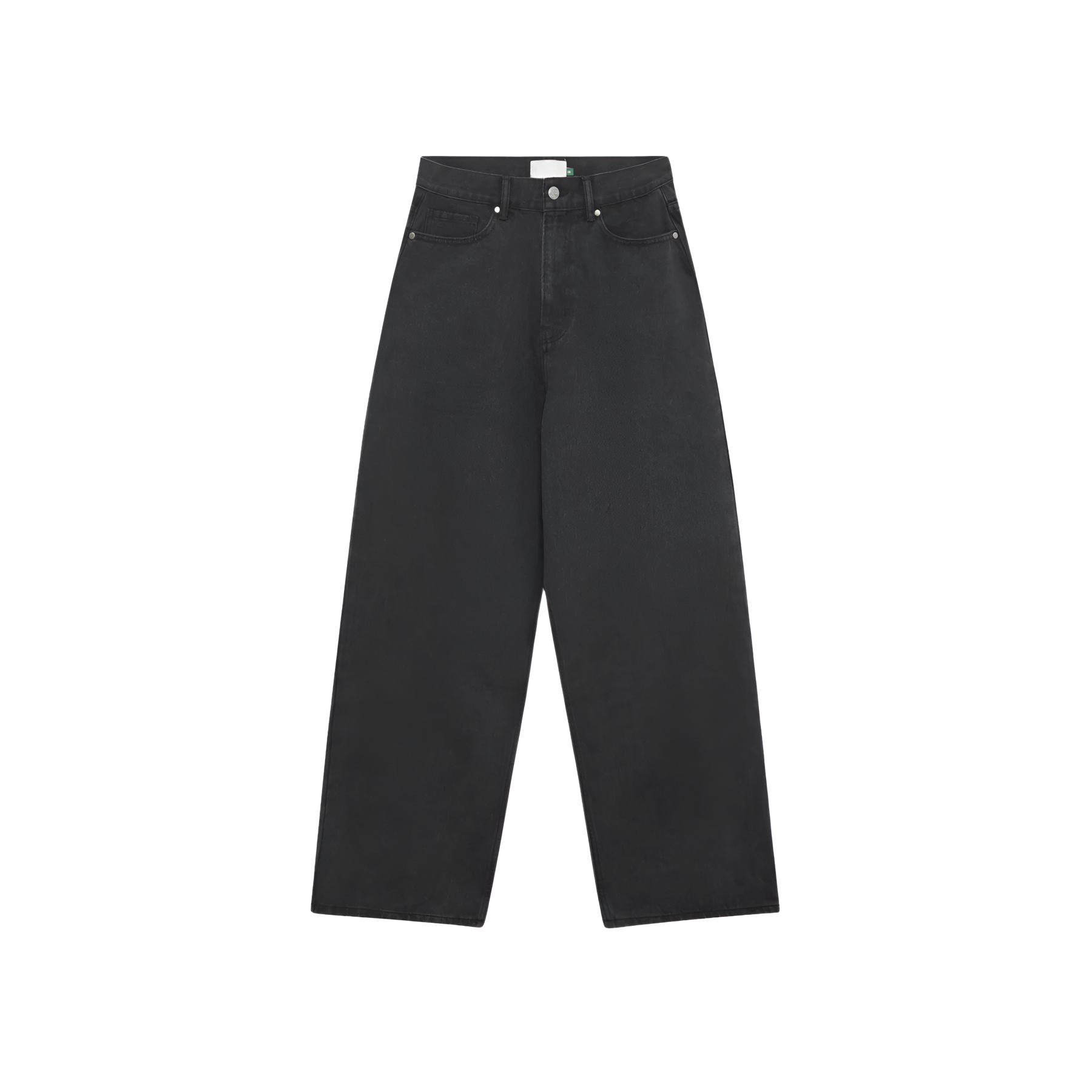 Wide Design Stylish Denim With Star Patch Detail-My Comfy Pant