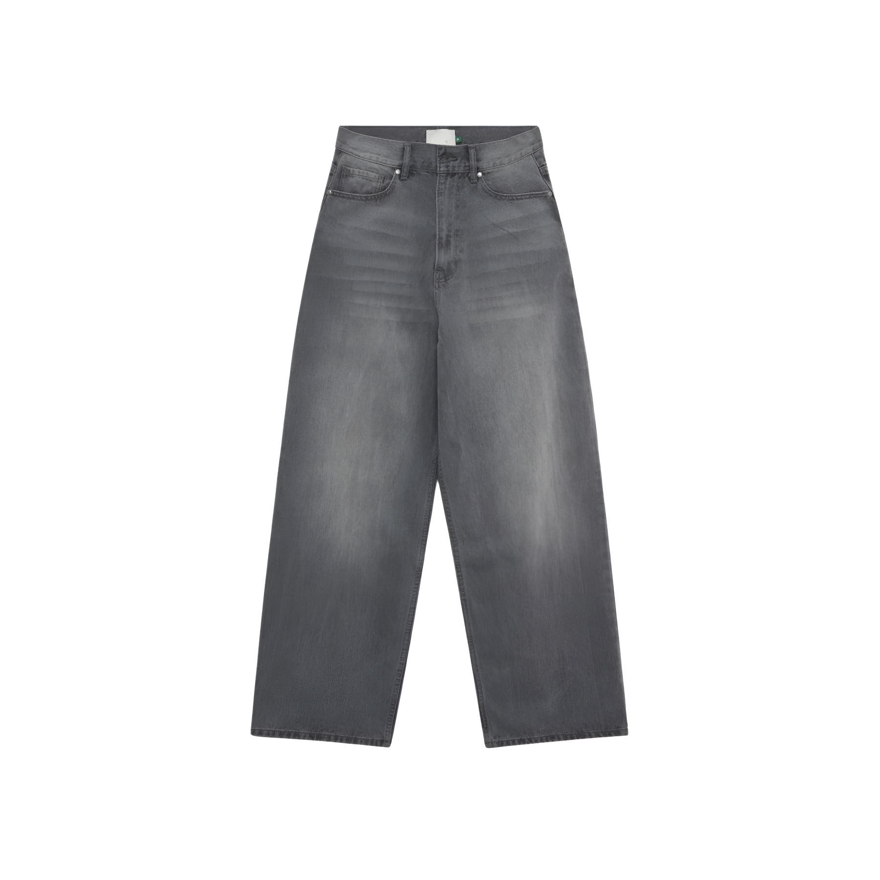 Wide Design Stylish Denim With Star Patch Detail-My Comfy Pant