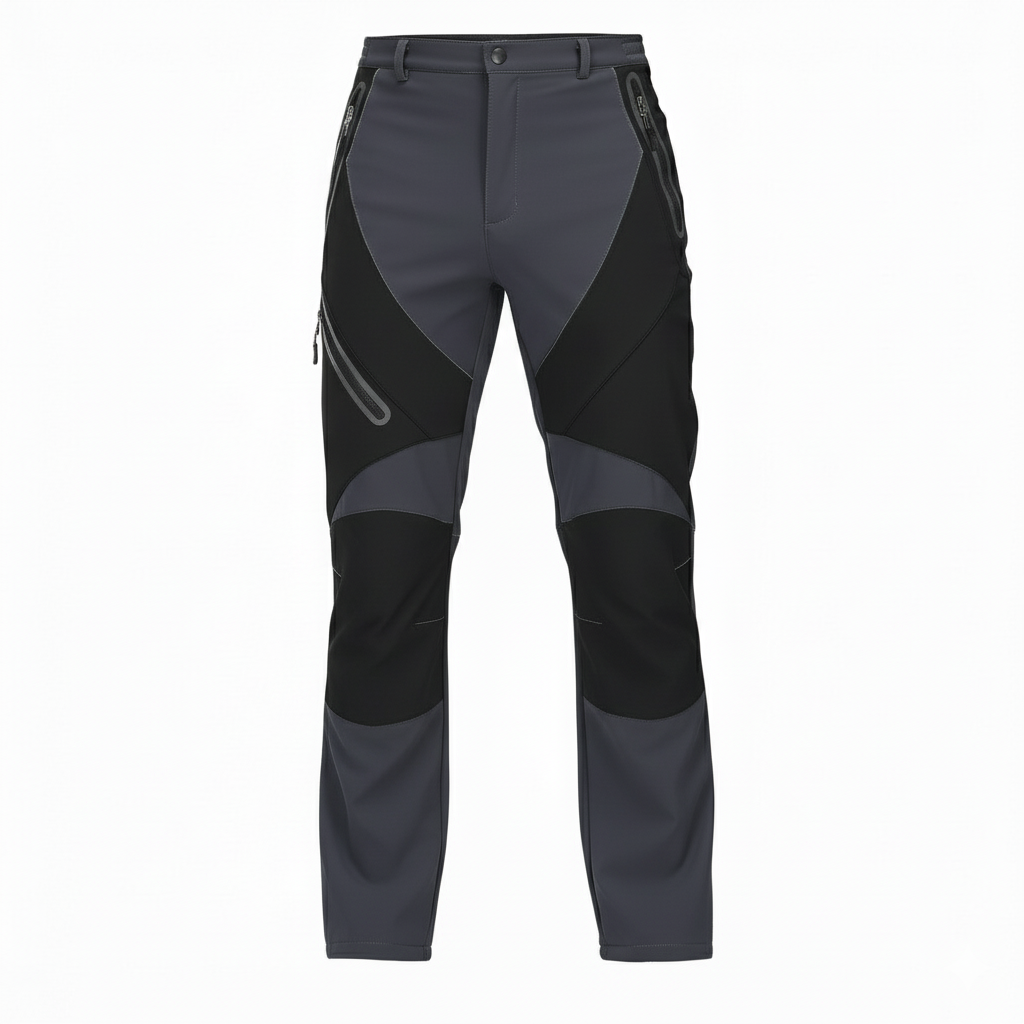 Winter Hiking Pants For Men with Waterproof Fabric and Insulated Layers