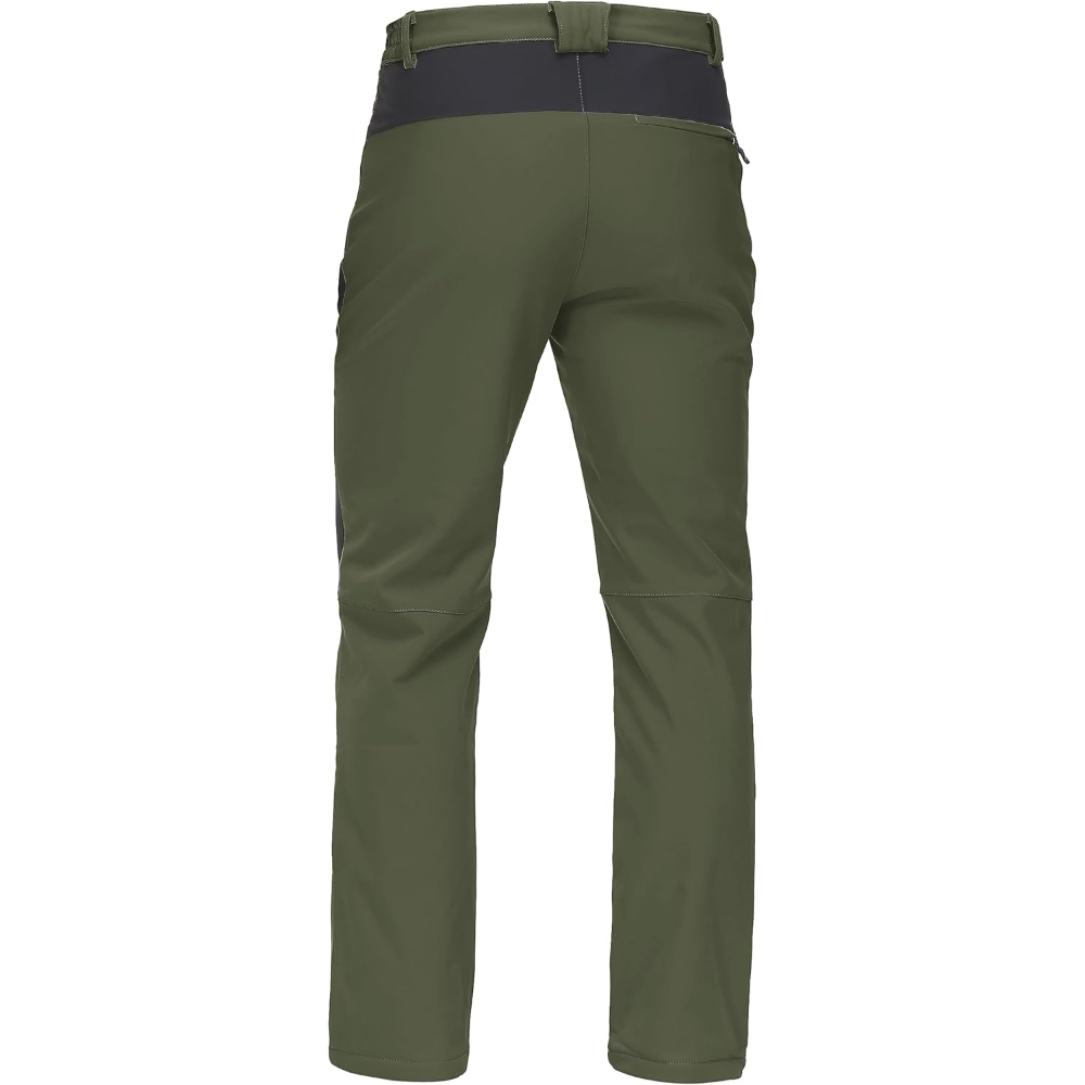 Winter Hiking Pants For Men with Waterproof Fabric and Insulated Layers